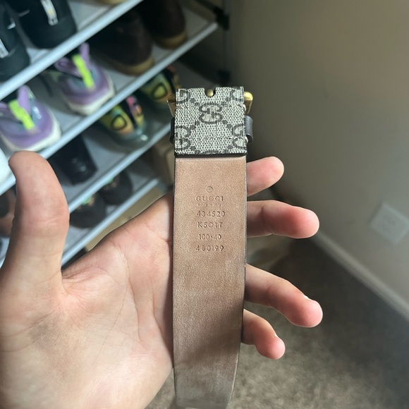 Gucci- Supreme Kingsnake belt - Picture 4 of 5